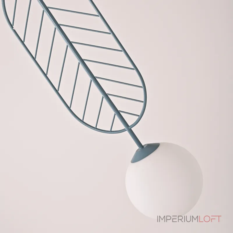 Подвесной светильник LEAF C Голубой