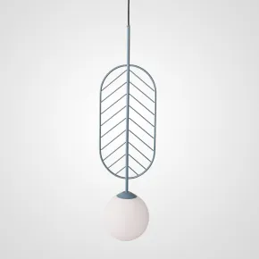 Подвесной светильник LEAF C Голубой