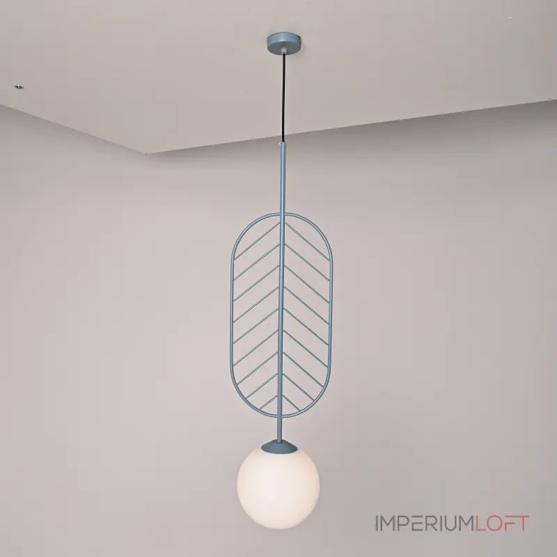 Подвесной светильник LEAF C Голубой