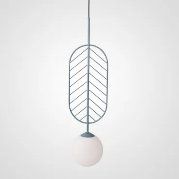 Подвесной светильник LEAF C Голубой