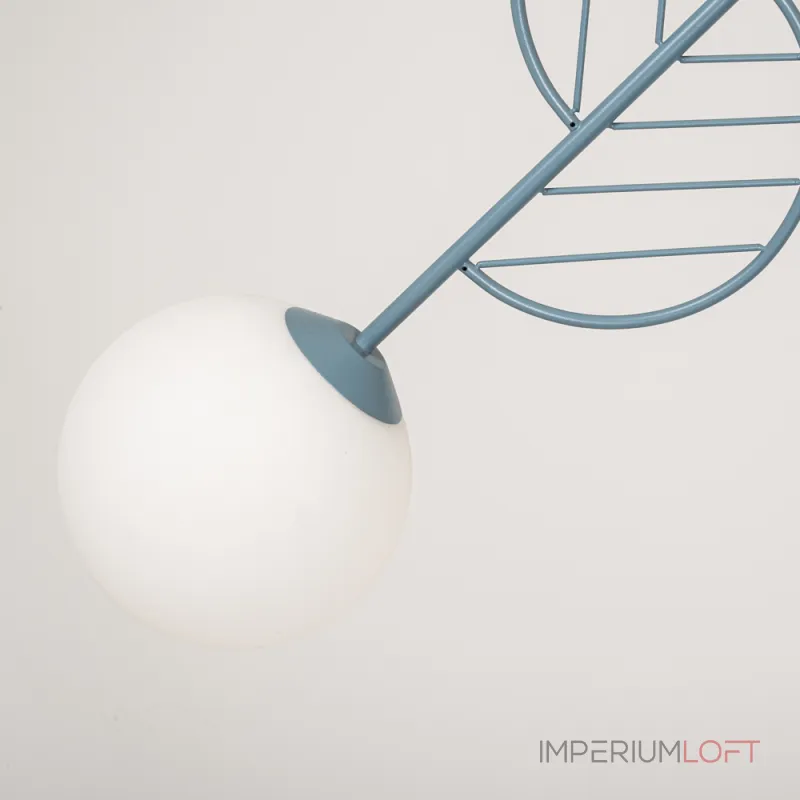 Подвесной светильник LEAF A Голубой