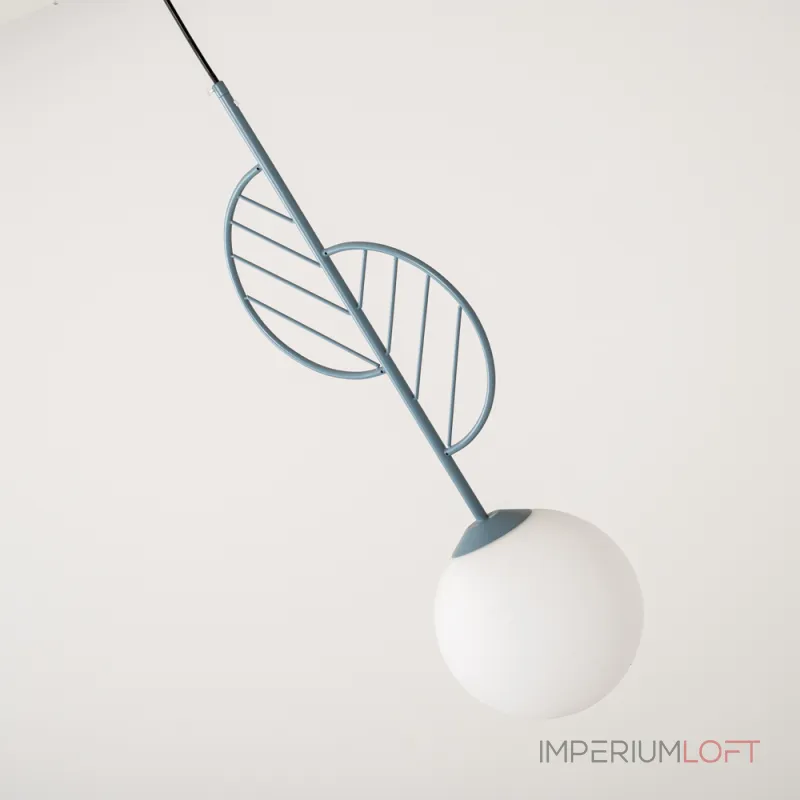 Подвесной светильник LEAF A Голубой