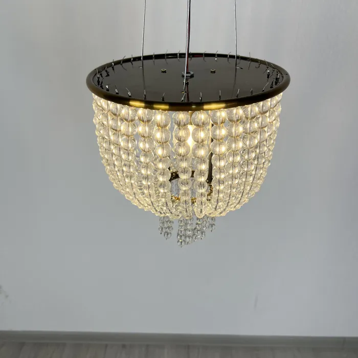 Потолочная люстра JACQUELINE WHITE SCONCE brass от ImperiumLoft