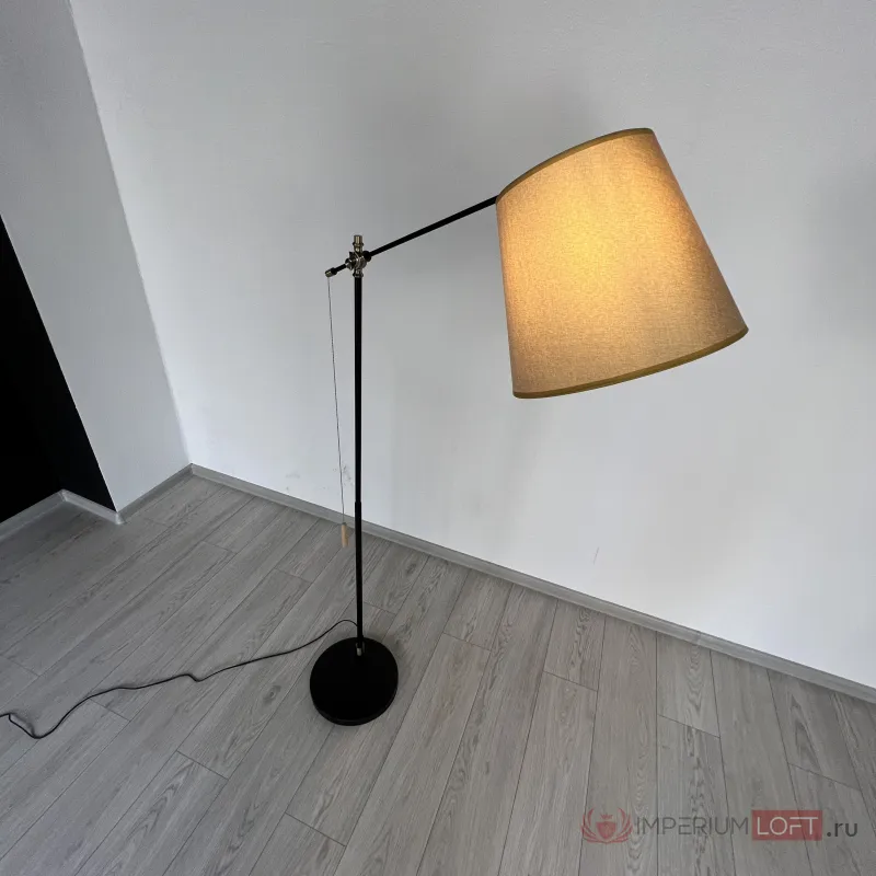 Напольный торшер PIPE beige от ImperiumLoft