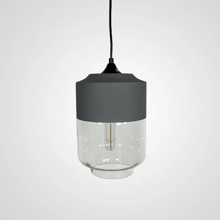 Подвесной светильник NORD A D18 Gray/Transparent от ImperiumLoft