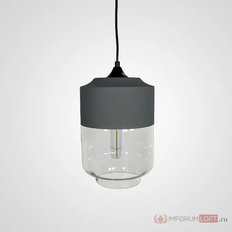 Подвесной светильник NORD A D18 Gray/Transparent от ImperiumLoft