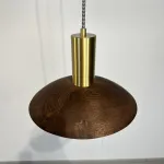 Подвесной светильник WOOD Dark brown от ImperiumLoft