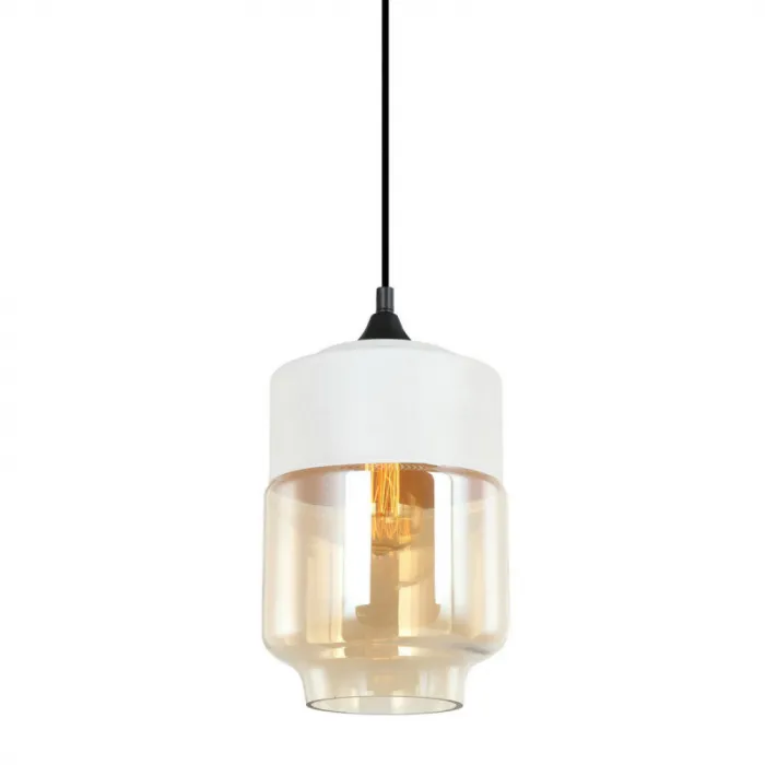 Подвесной светильник NORD A D18 White/Amber от ImperiumLoft