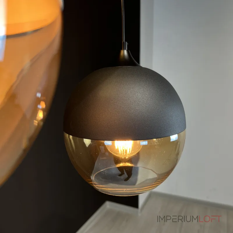 Подвесной светильник NORD C D20 Black/Amber от ImperiumLoft Подвесной светильник NORD C D20 Black/Amber от ImperiumLoft