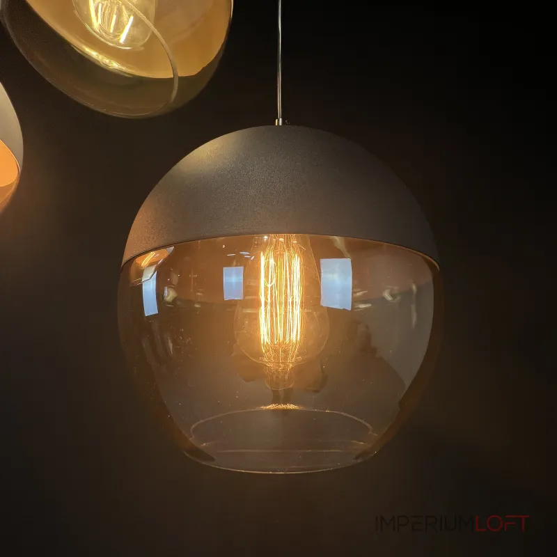 Подвесной светильник NORD C D20 Black/Amber от ImperiumLoft Подвесной светильник NORD C D20 Black/Amber от ImperiumLoft