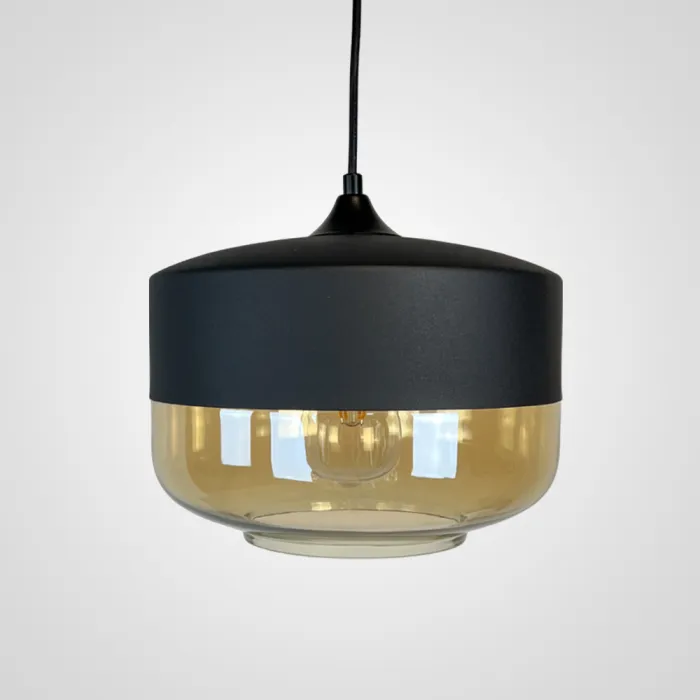 Подвесной светильник NORD D D25 Black/Amber от ImperiumLoft