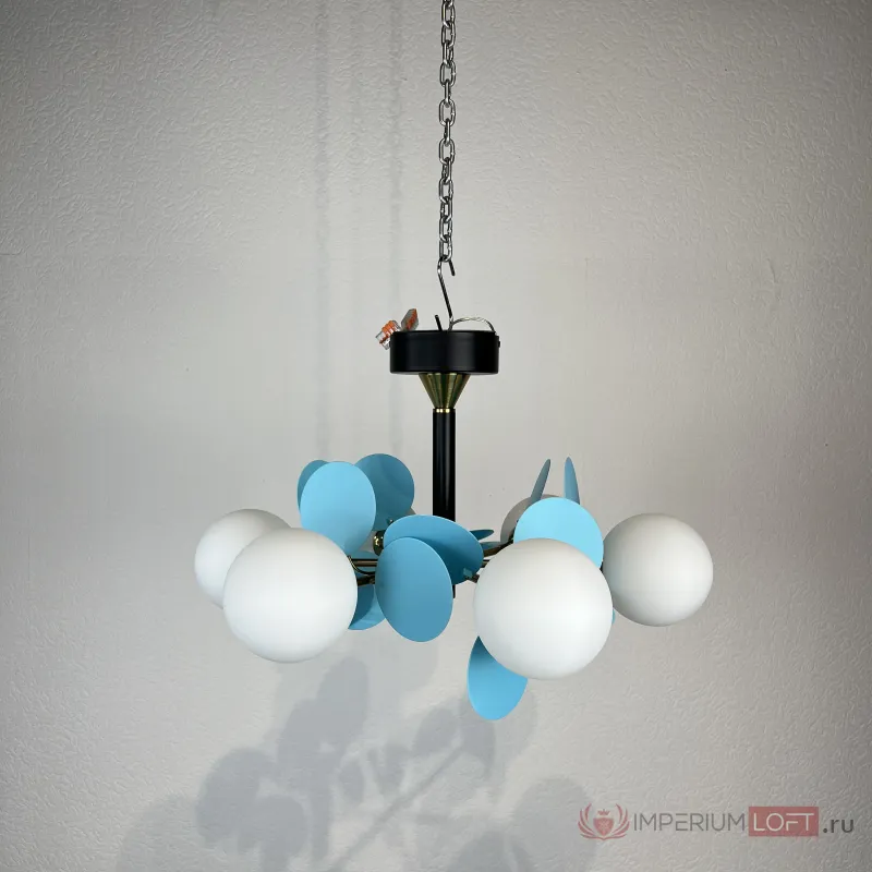 Люстра на штанге MATISSE BLUE D55 от ImperiumLoft