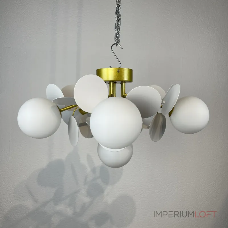 Потолочная люстра Light of MATISSE C SELF D55 White от ImperiumLoft Потолочная люстра Light of MATISSE C SELF D55 White от ImperiumLoft