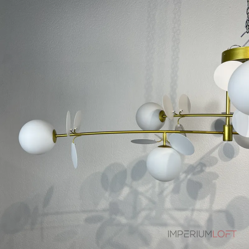 Потолочная люстра Light of MATISSE B D120 Gold White Потолочная люстра Light of MATISSE B D120 Gold White