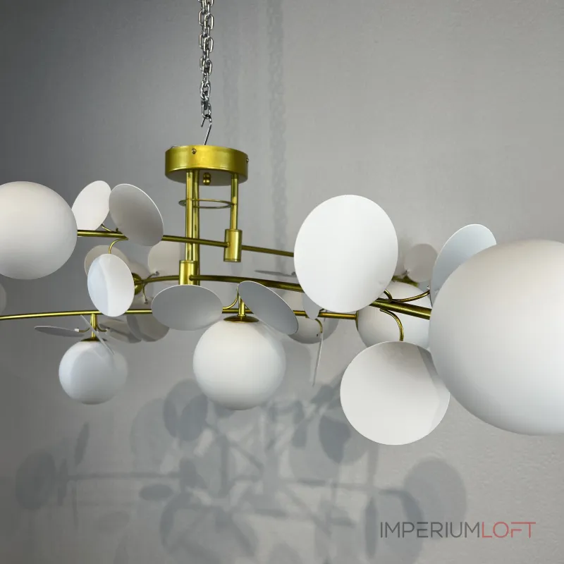 Потолочная люстра Light of MATISSE B D120 Gold White Потолочная люстра Light of MATISSE B D120 Gold White