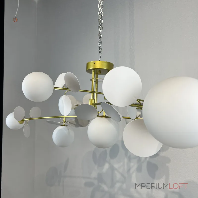 Потолочная люстра Light of MATISSE B D120 Gold White Потолочная люстра Light of MATISSE B D120 Gold White