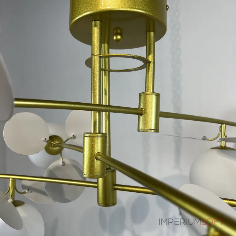 Потолочная люстра Light of MATISSE B D120 Gold White Потолочная люстра Light of MATISSE B D120 Gold White