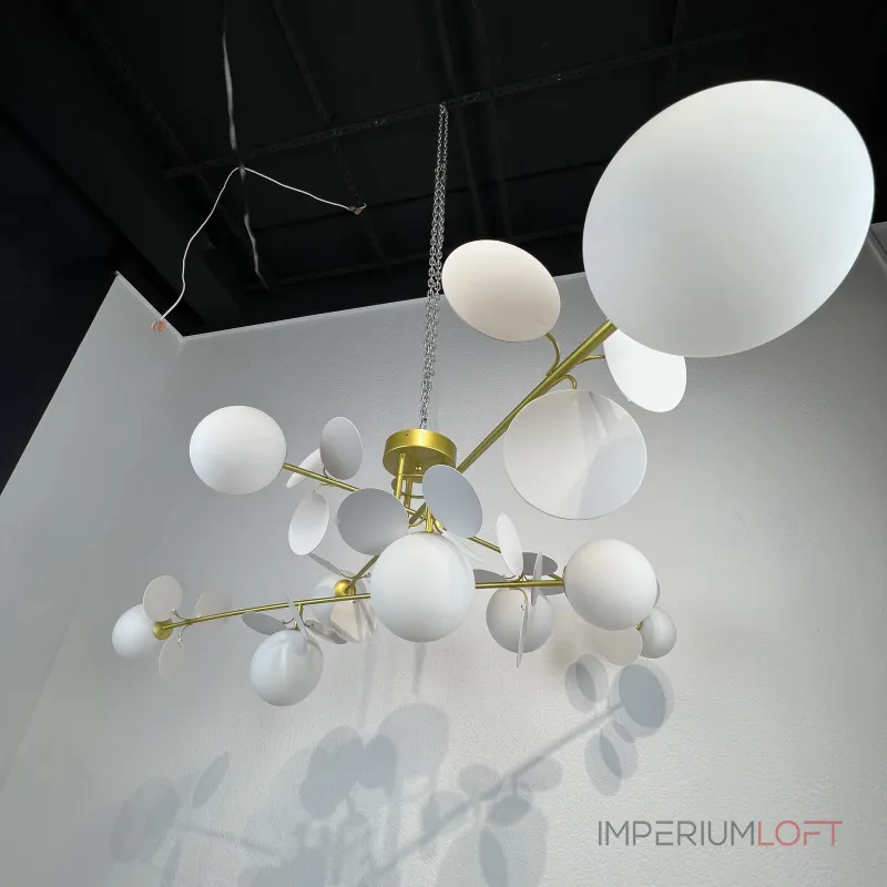 Потолочная люстра Light of MATISSE B D120 Gold White Потолочная люстра Light of MATISSE B D120 Gold White