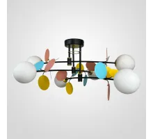 Потолочная люстра MATISSE B D80 Black Multicolor
