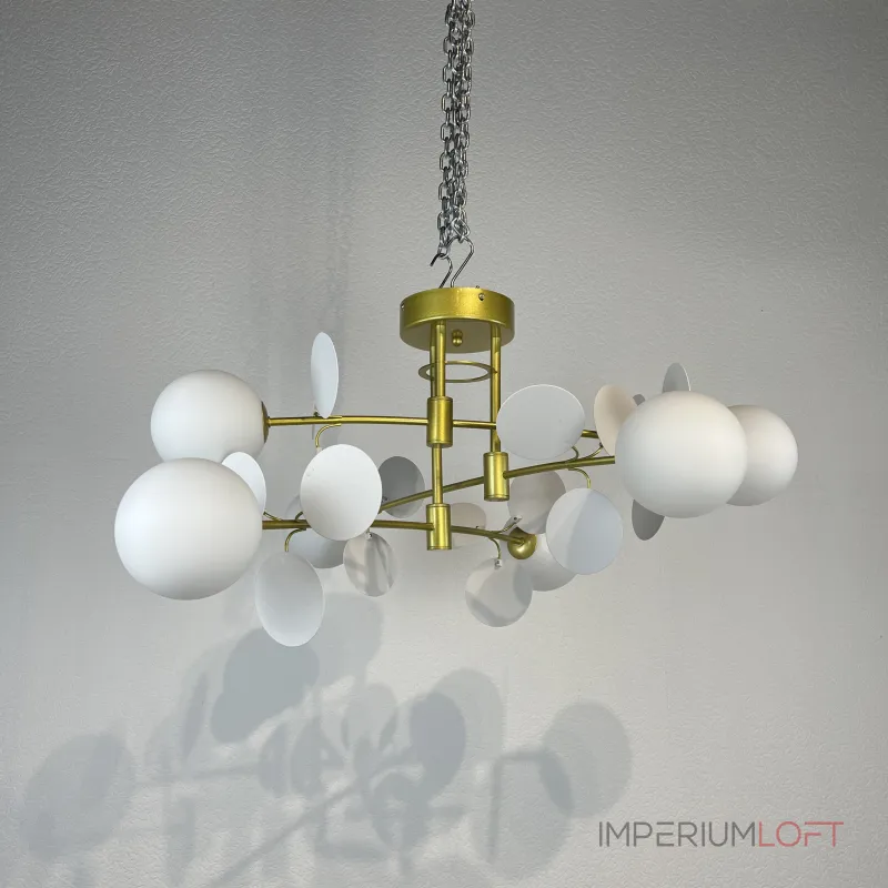 Потолочная люстра Light of MATISSE B D80 Gold White