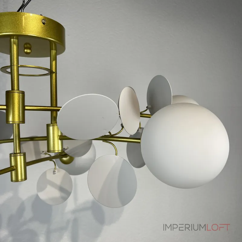 Потолочная люстра Light of MATISSE B D80 Gold White
