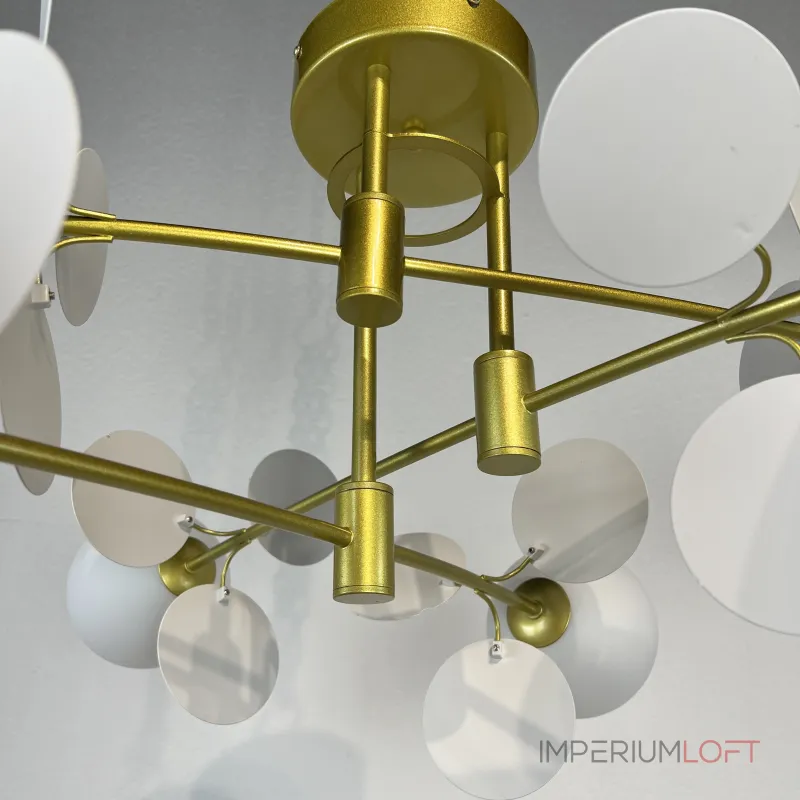 Потолочная люстра Light of MATISSE B D80 Gold White