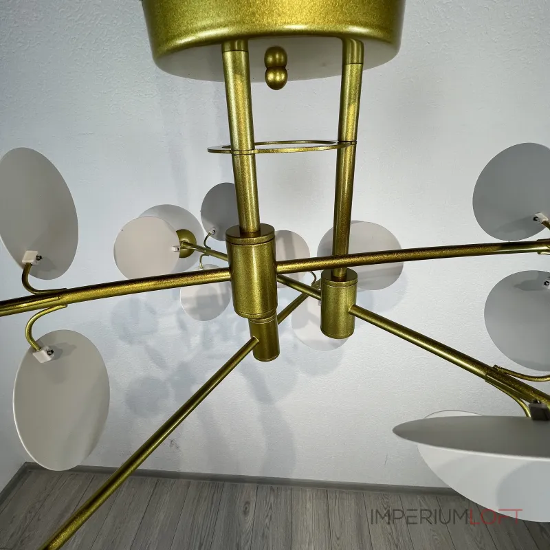 Потолочная люстра Light of MATISSE B D80 Gold White