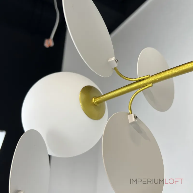 Потолочная люстра Light of MATISSE B D80 Gold White