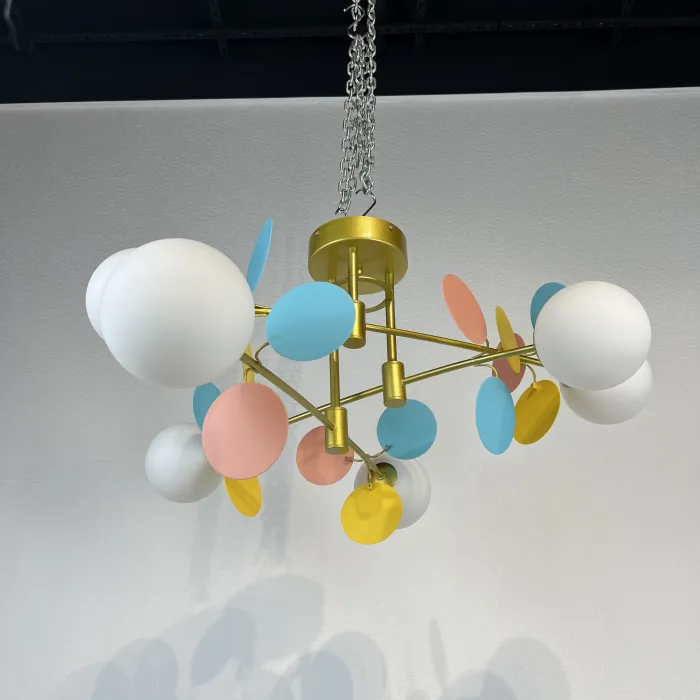 Потолочная люстра MATISSE B D80 Gold Multicolor от ImperiumLoft