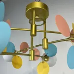 Потолочная люстра MATISSE B D80 Gold Multicolor от ImperiumLoft