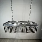 Люстра RH 1920S ODEON CLEAR GLASS FRINGE chrome от ImperiumLoft
