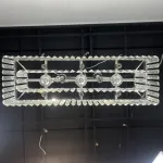 Люстра RH 1920S ODEON CLEAR GLASS FRINGE chrome от ImperiumLoft