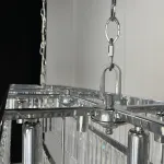 Люстра RH 1920S ODEON CLEAR GLASS FRINGE 120 chrome от ImperiumLoft