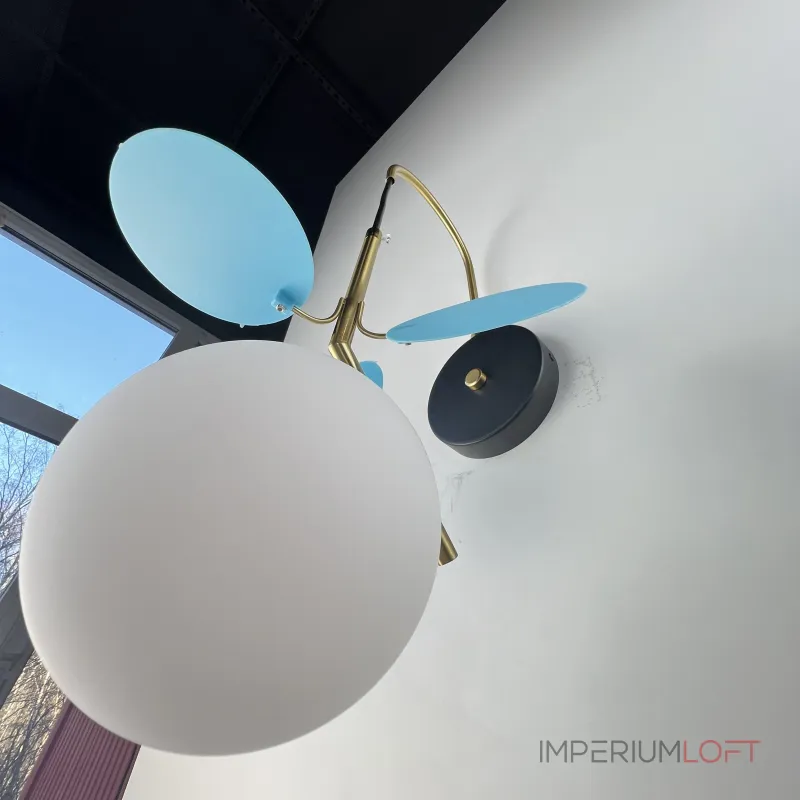 Настенный светильник Light of MATISSE BLUE W от ImperiumLoft