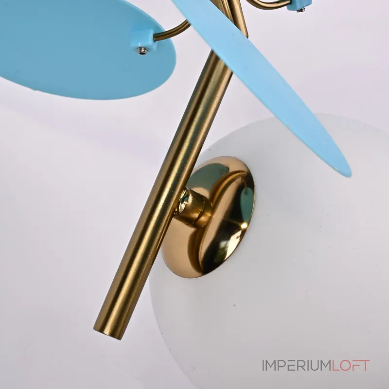 Настенный светильник Light of MATISSE BLUE W от ImperiumLoft