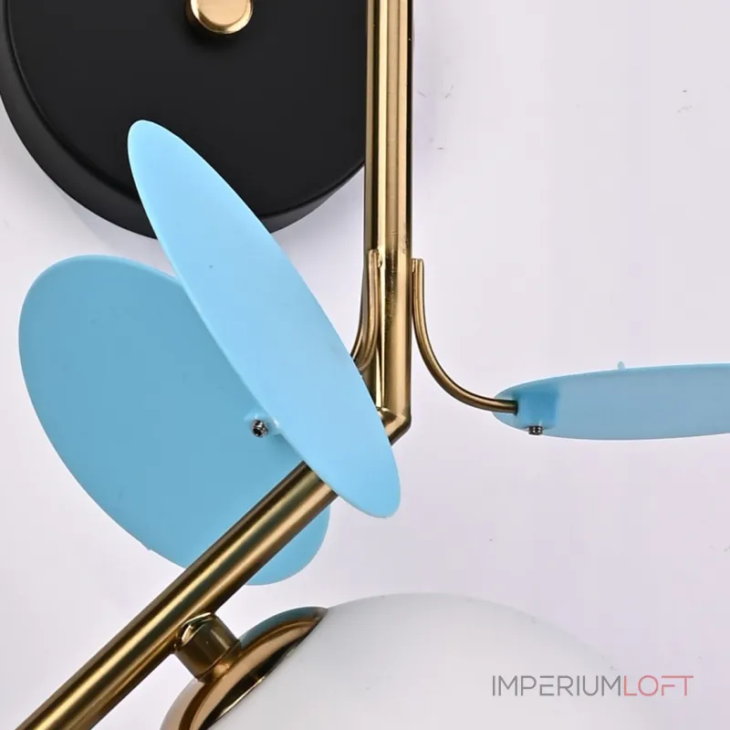 Настенный светильник Light of MATISSE BLUE W от ImperiumLoft