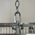 Люстра RH 1920S ODEON CLEAR GLASS FRINGE chrome 100 от ImperiumLoft