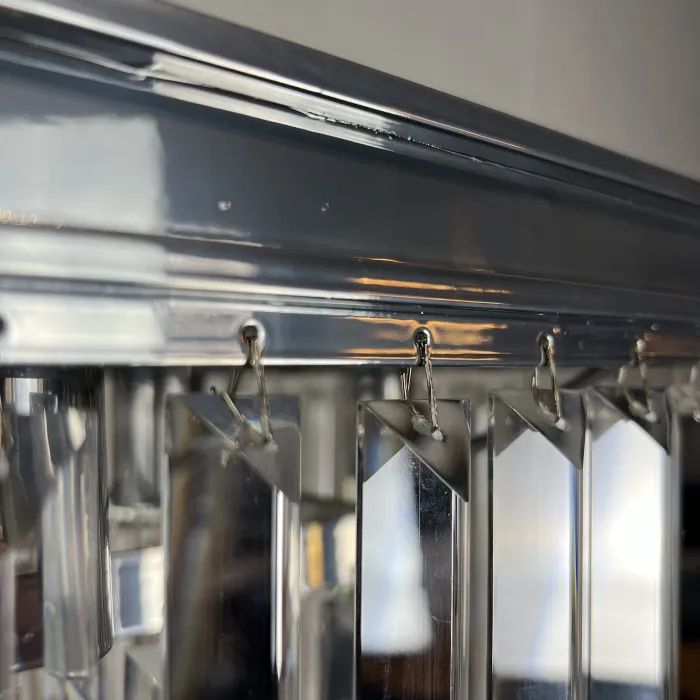 Люстра RH 1920S ODEON CLEAR GLASS FRINGE chrome 100 от ImperiumLoft