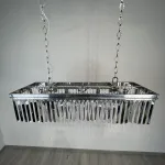 Люстра RH 1920S ODEON CLEAR GLASS FRINGE chrome 100 от ImperiumLoft