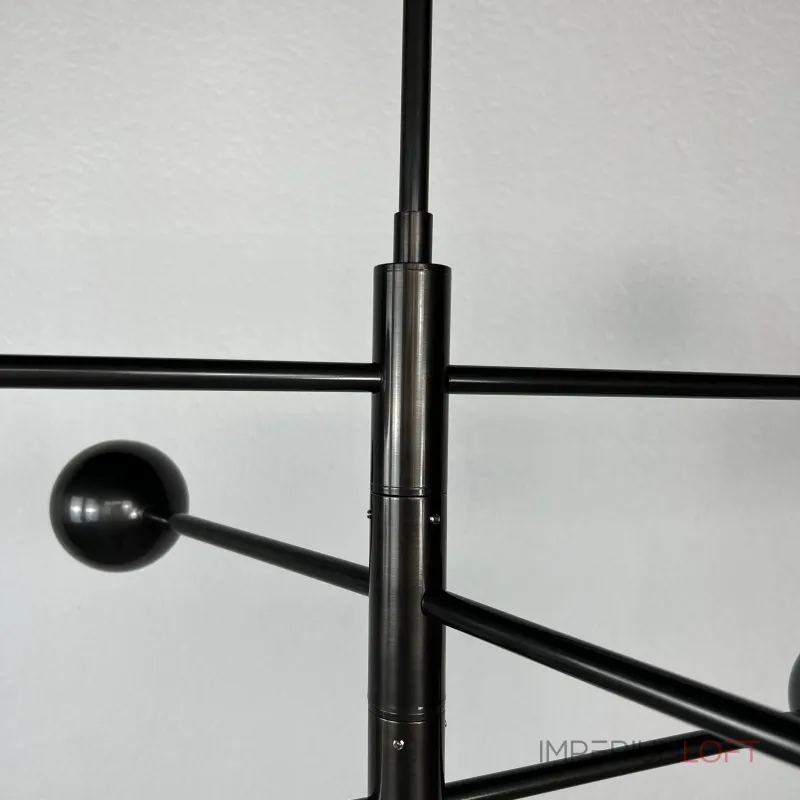 Люстра на штанге SALME L6 A Black Люстра на штанге SALME L6 A Black