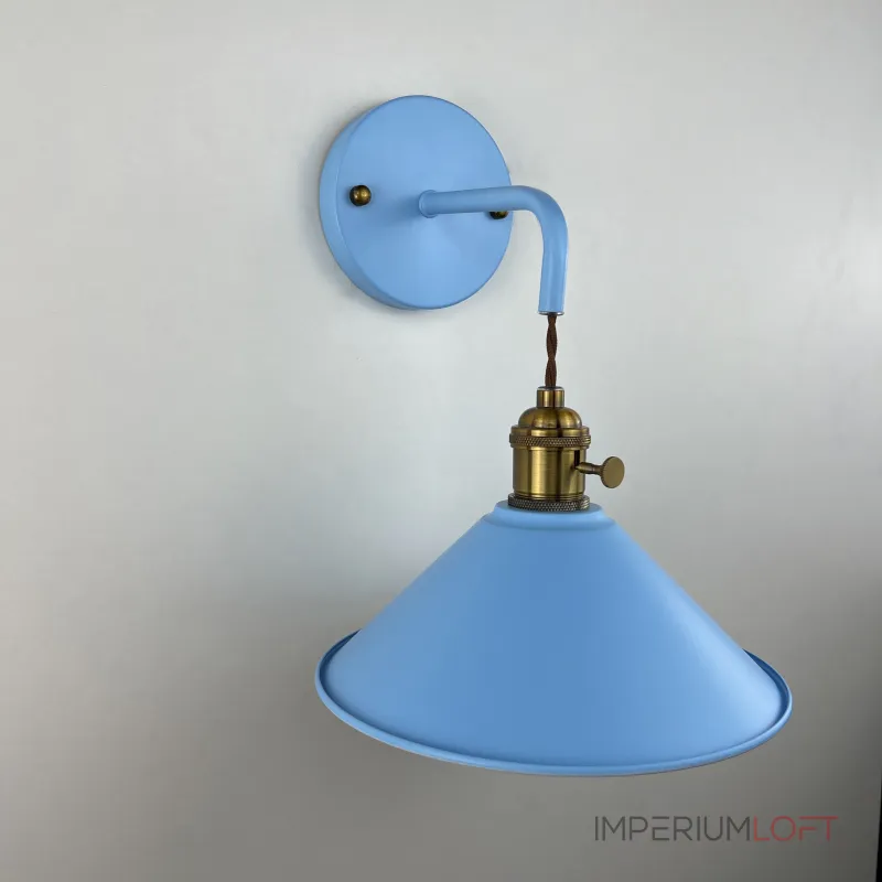 Бра с подвесным плафоном BRAID WALL Blue от ImperiumLoft Бра с подвесным плафоном BRAID WALL Blue от ImperiumLoft