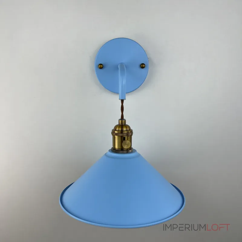 Бра с подвесным плафоном BRAID WALL Blue от ImperiumLoft Бра с подвесным плафоном BRAID WALL Blue от ImperiumLoft