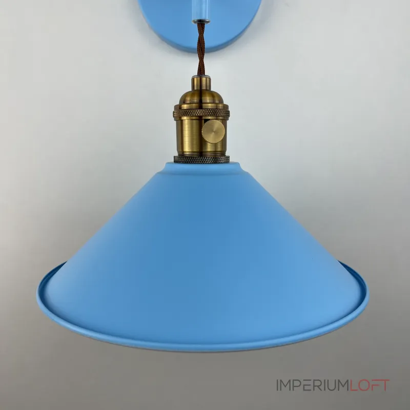 Бра с подвесным плафоном BRAID WALL Blue от ImperiumLoft Бра с подвесным плафоном BRAID WALL Blue от ImperiumLoft