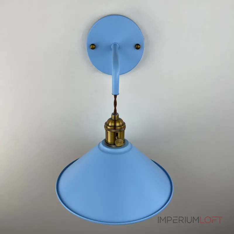 Бра с подвесным плафоном BRAID WALL Blue от ImperiumLoft Бра с подвесным плафоном BRAID WALL Blue от ImperiumLoft