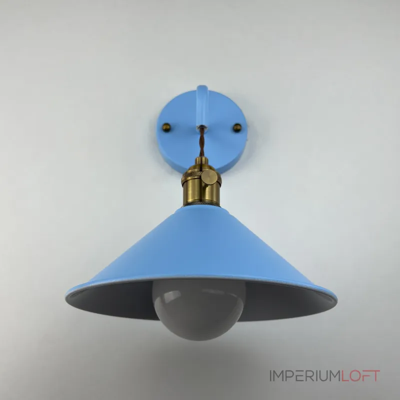 Бра с подвесным плафоном BRAID WALL Blue от ImperiumLoft Бра с подвесным плафоном BRAID WALL Blue от ImperiumLoft