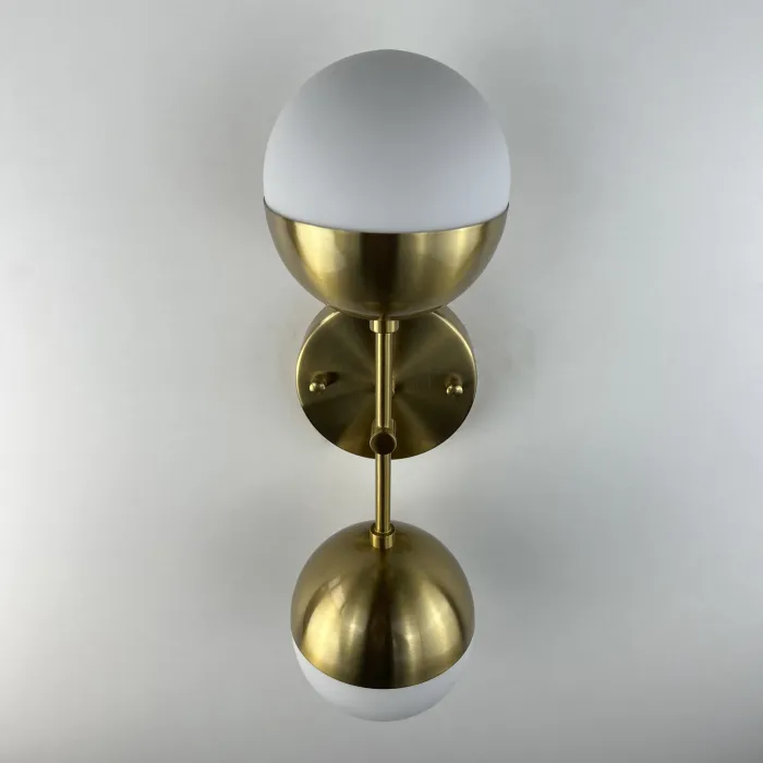 Бра Copper Light Bra Duos Brass от ImperiumLoft
