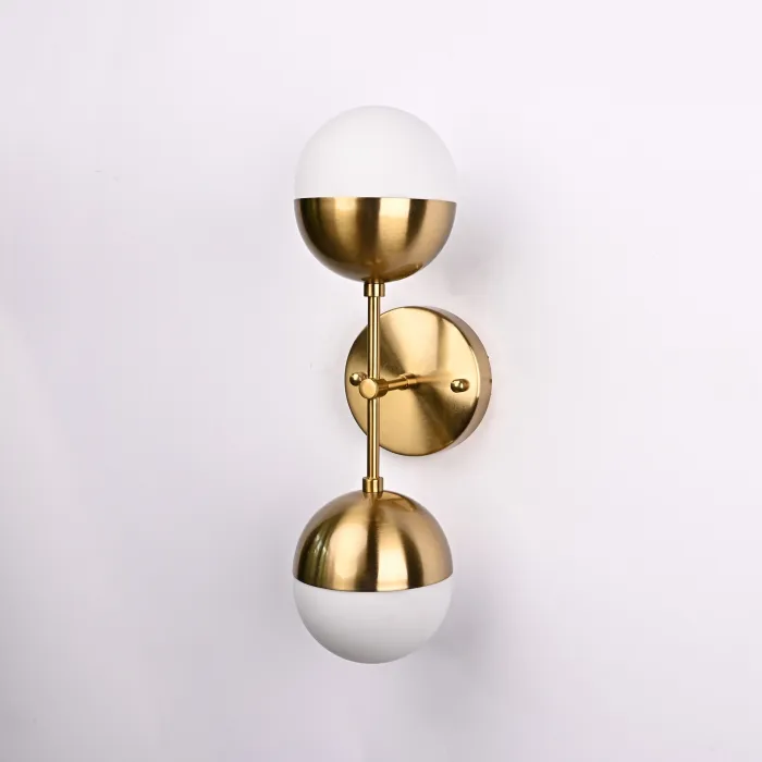 Бра Copper Light Bra Duos Brass от ImperiumLoft