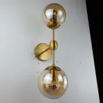 Бра Modo Sconce 2 Globes Gold от ImperiumLoft