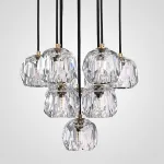 Люстра Boule De Cristal Round Cluster Chandelier 10  от ImperiumLoft