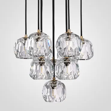 Люстра Boule De Cristal Round Cluster Chandelier 10 